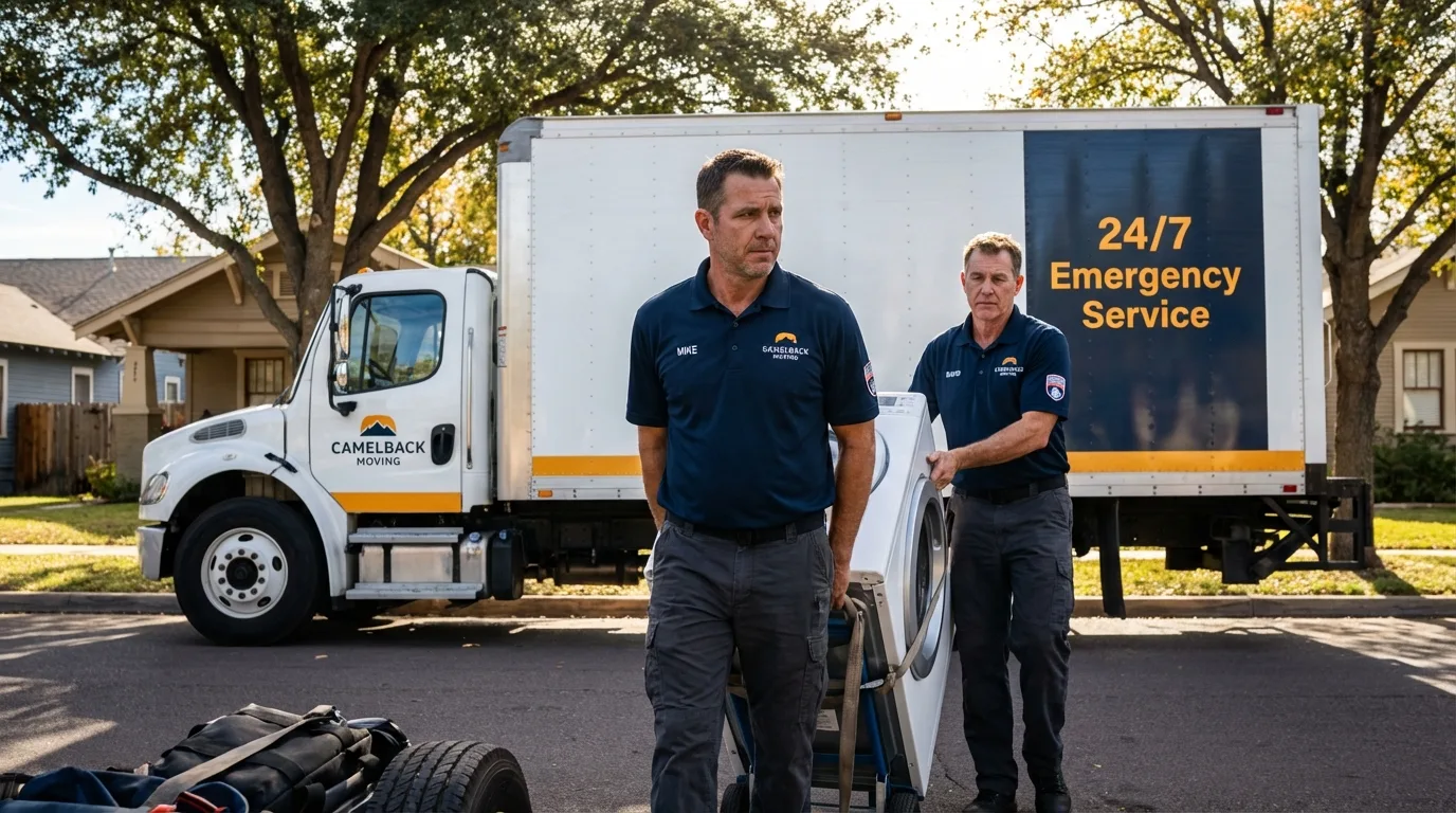 CamelBack Moving crew loading furniture in Fort Lauderdale, FL